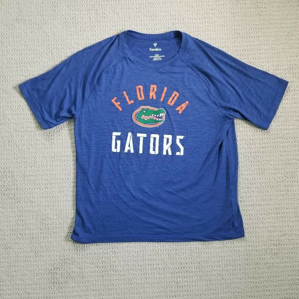 Florida Gators Tshirt Mens Blue Size Large Fanatics UF FL Logo